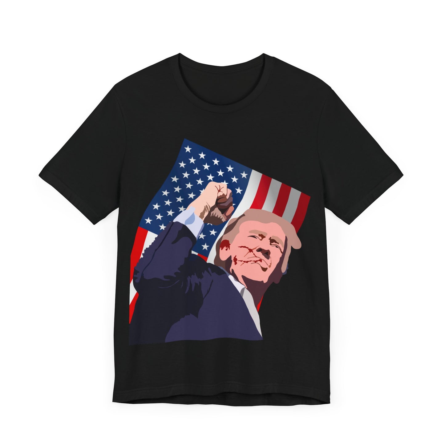 Donald Trump Assassination Attempt Unisex Jersey Short Sleeve Tee