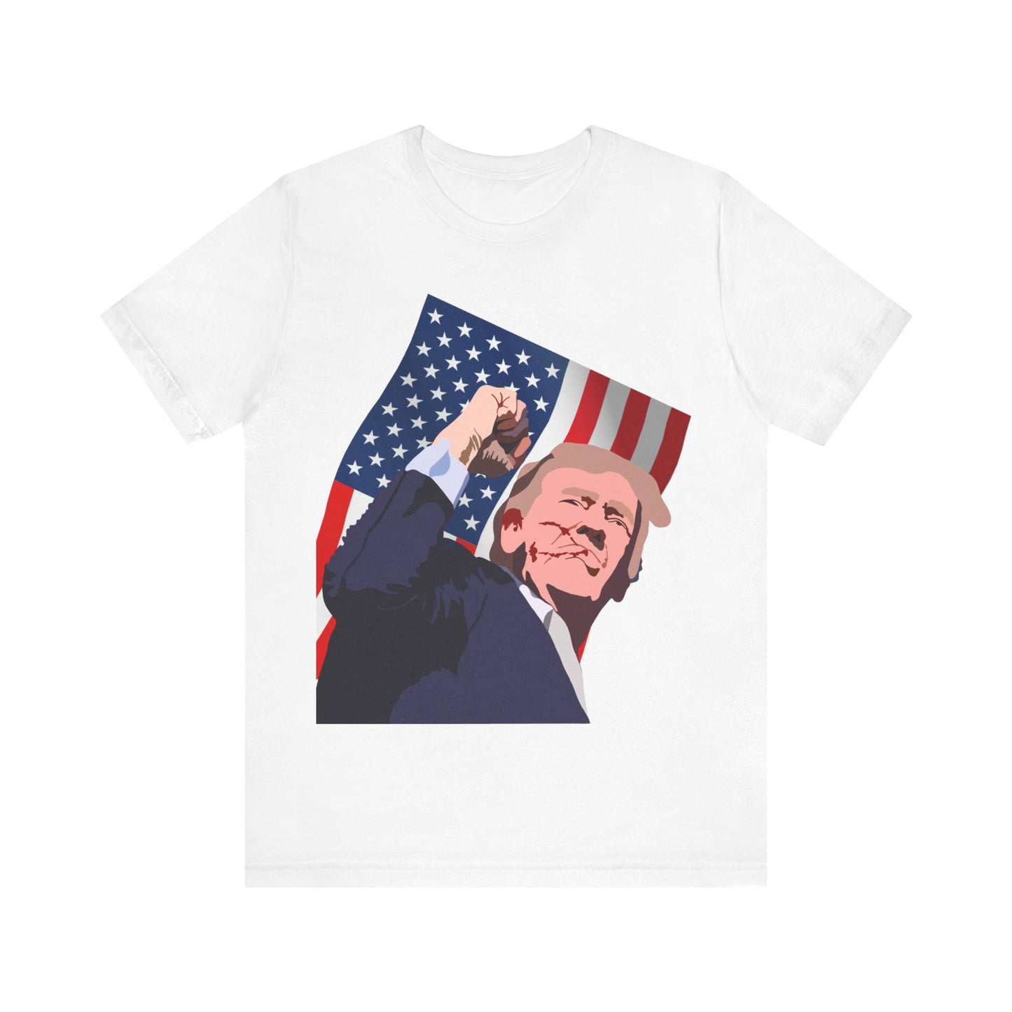 Donald Trump Assassination Attempt Unisex Jersey Short Sleeve Tee