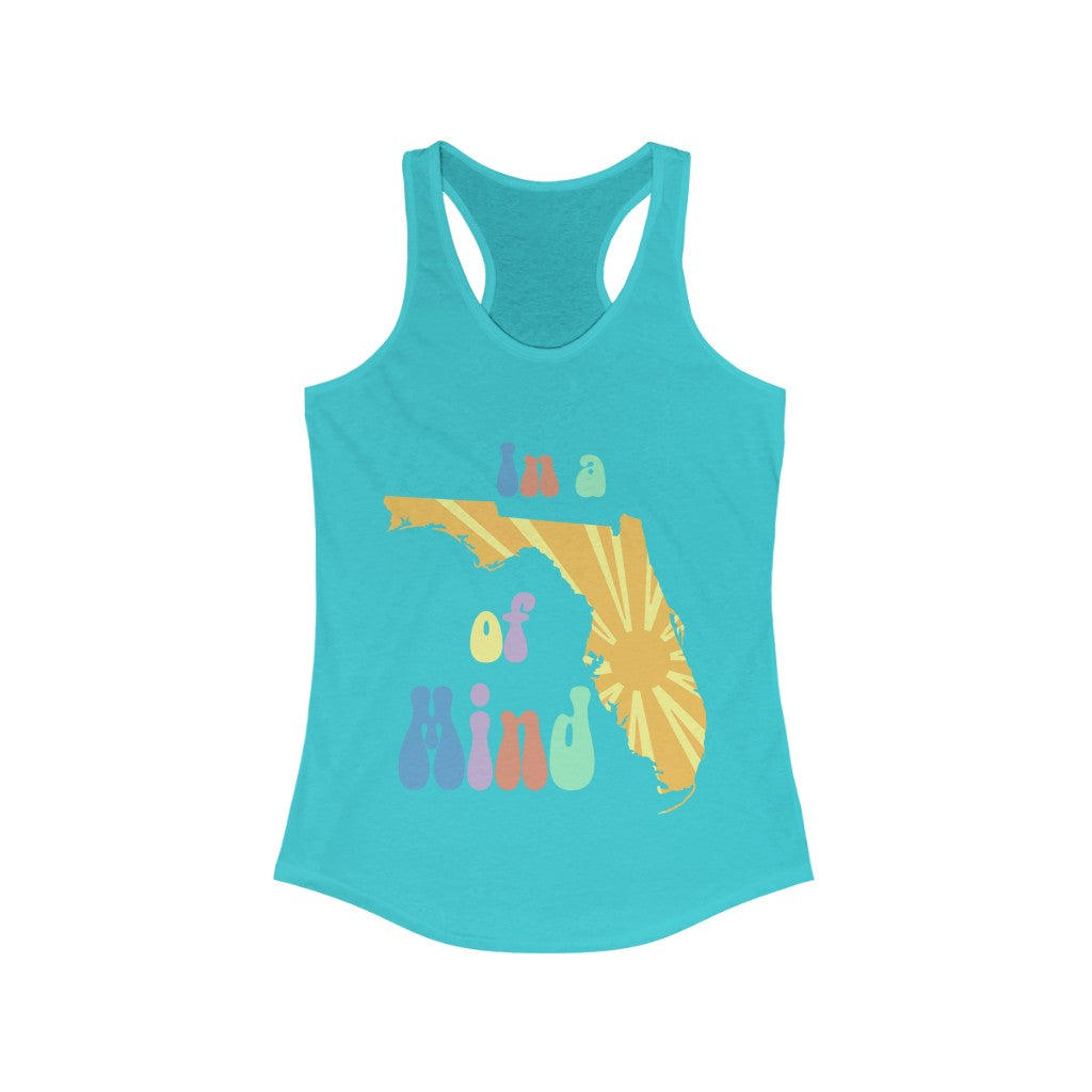 In A Sunshine State Of Mind Women's Ideal Racerback Tank