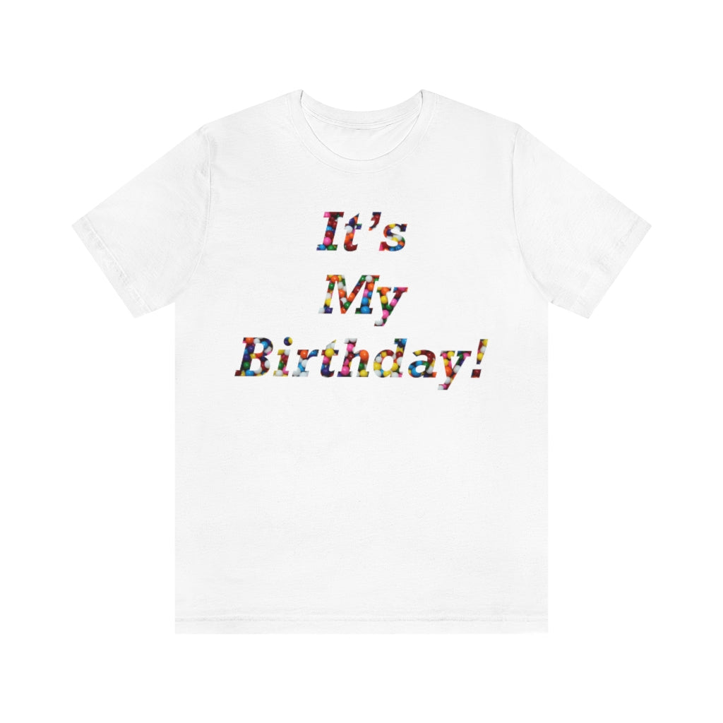 It’s My Birthday! Sprinkles Unisex Jersey Short