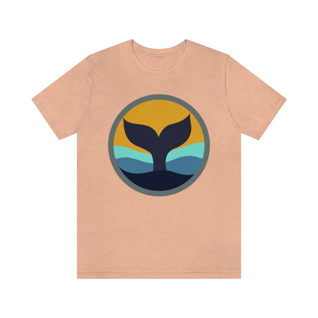 Whale Tail Unisex Jersey Short Sleeve Tee