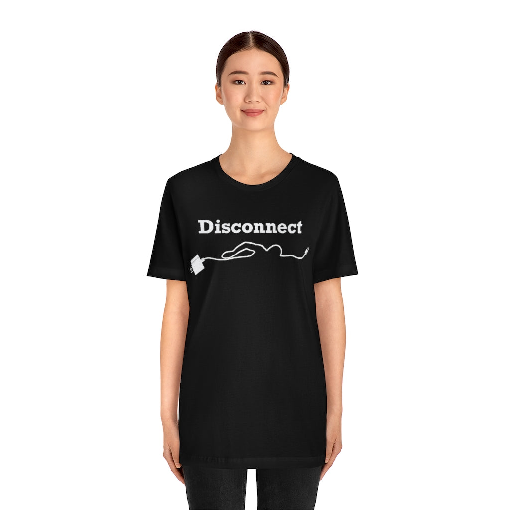 Disconnect Swimmer Unisex Jersey Short Sleeve Tee