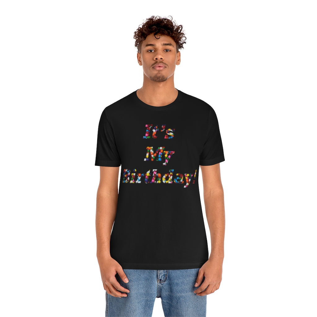It’s My Birthday! Sprinkles Unisex Jersey Short