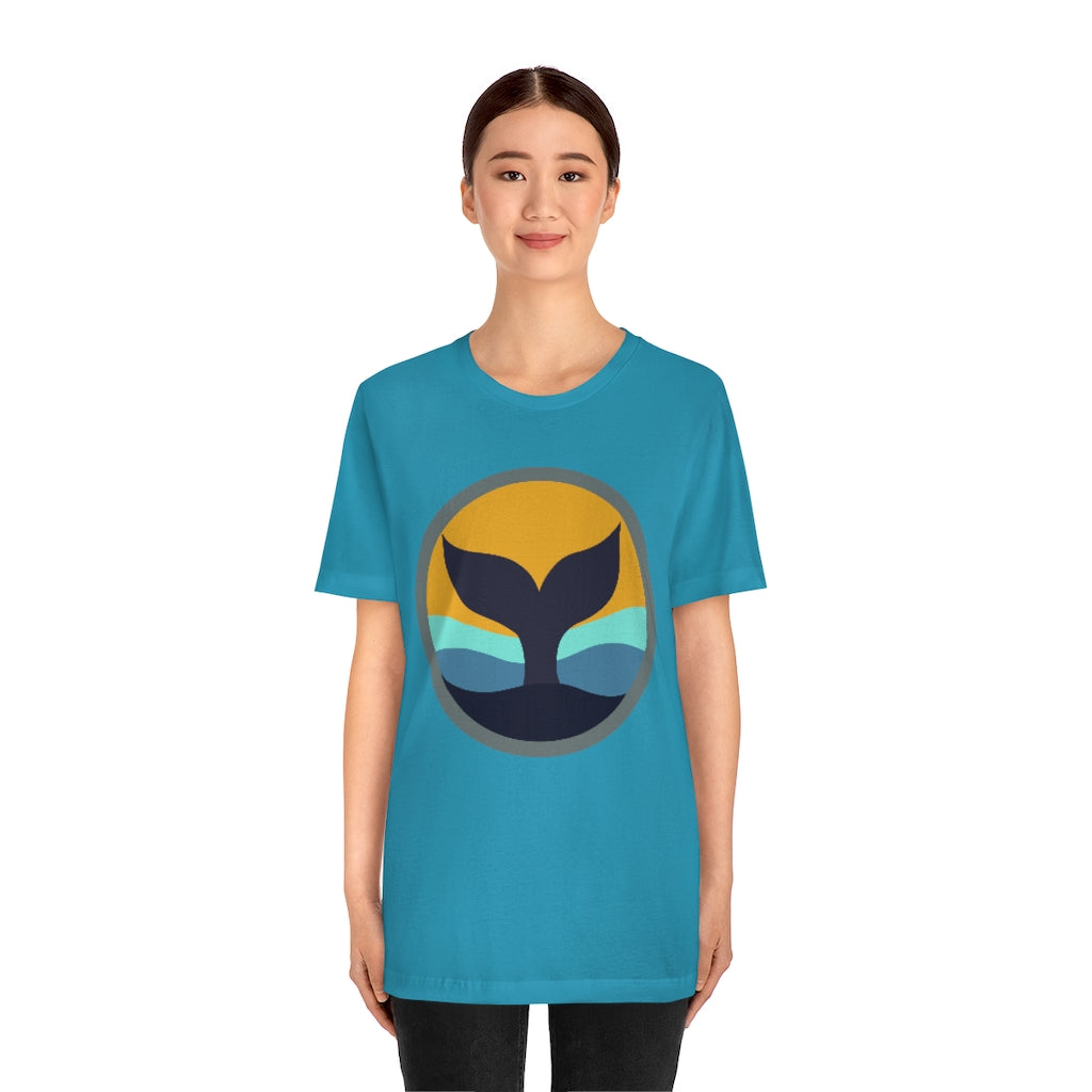 Whale Tail Unisex Jersey Short Sleeve Tee