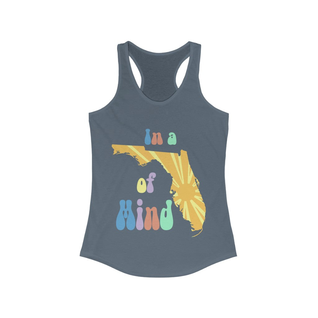 In A Sunshine State Of Mind Women's Ideal Racerback Tank
