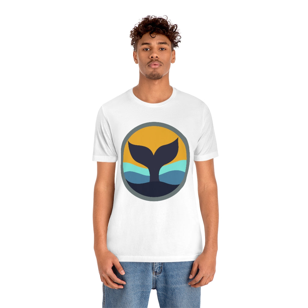 Whale Tail Unisex Jersey Short Sleeve Tee