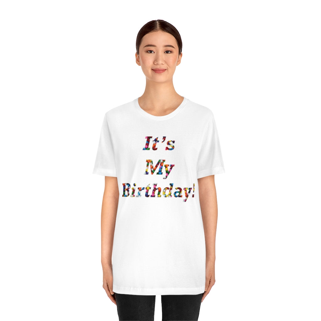 It’s My Birthday! Sprinkles Unisex Jersey Short