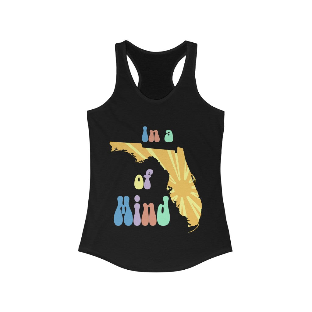 In A Sunshine State Of Mind Women's Ideal Racerback Tank