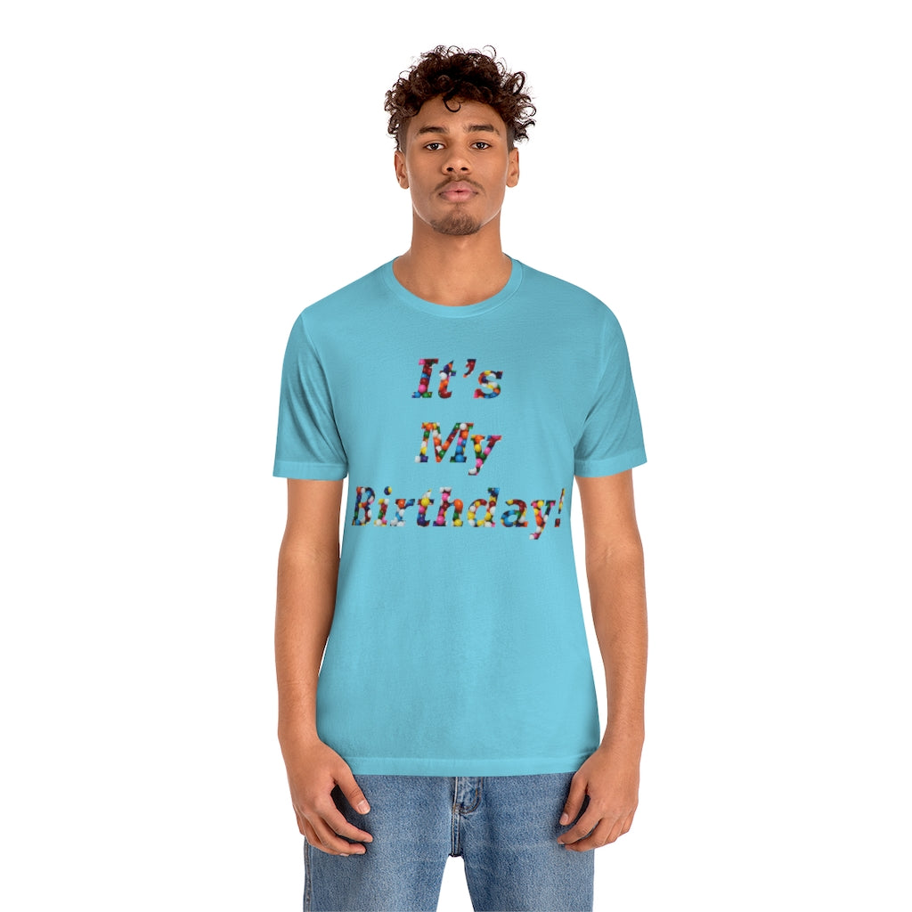 It’s My Birthday! Sprinkles Unisex Jersey Short