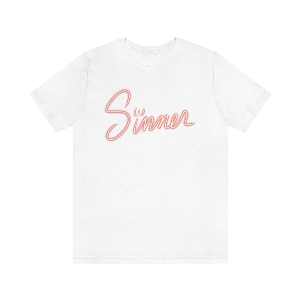 Sinner Unisex Jersey Short Sleeve Tee