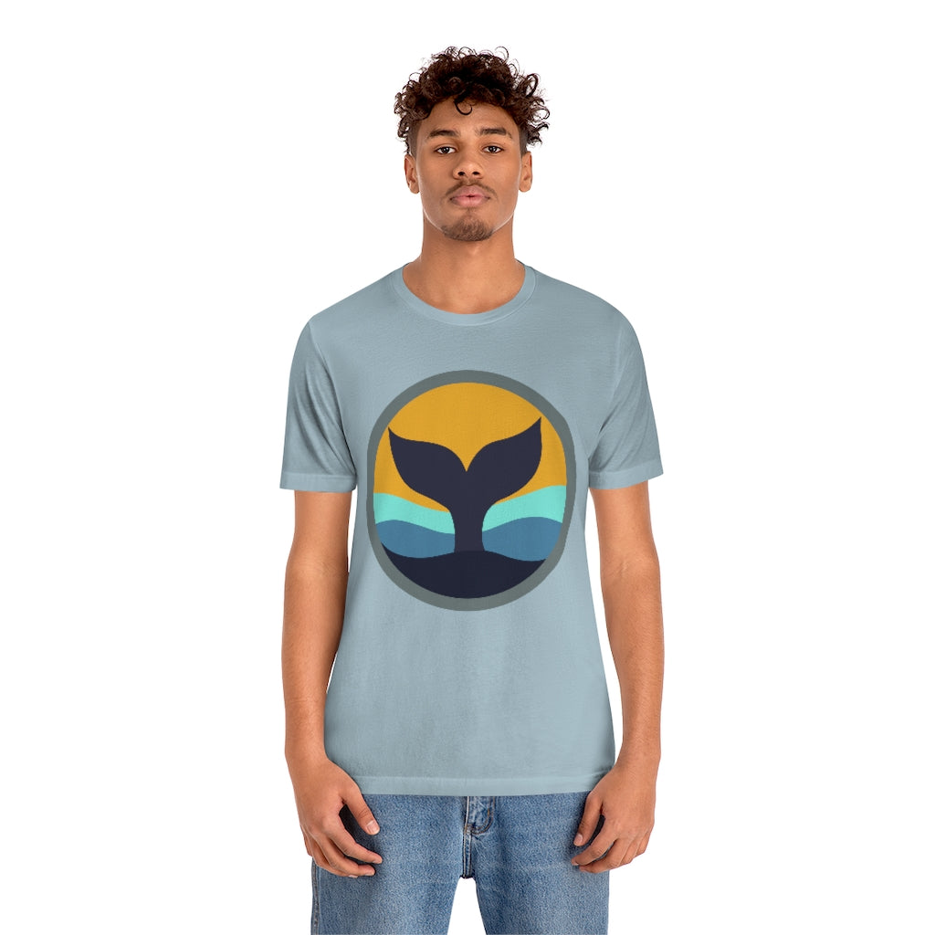 Whale Tail Unisex Jersey Short Sleeve Tee