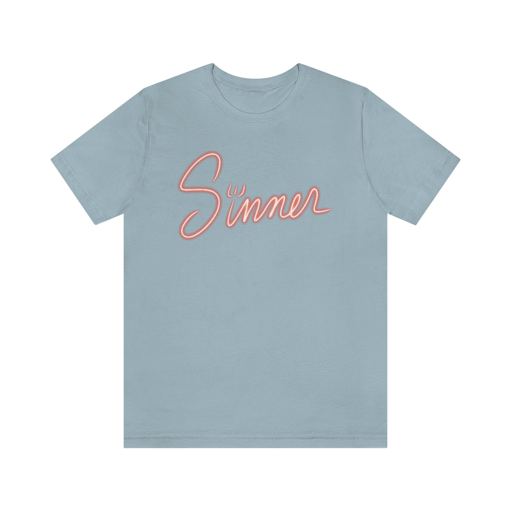 Sinner Unisex Jersey Short Sleeve Tee