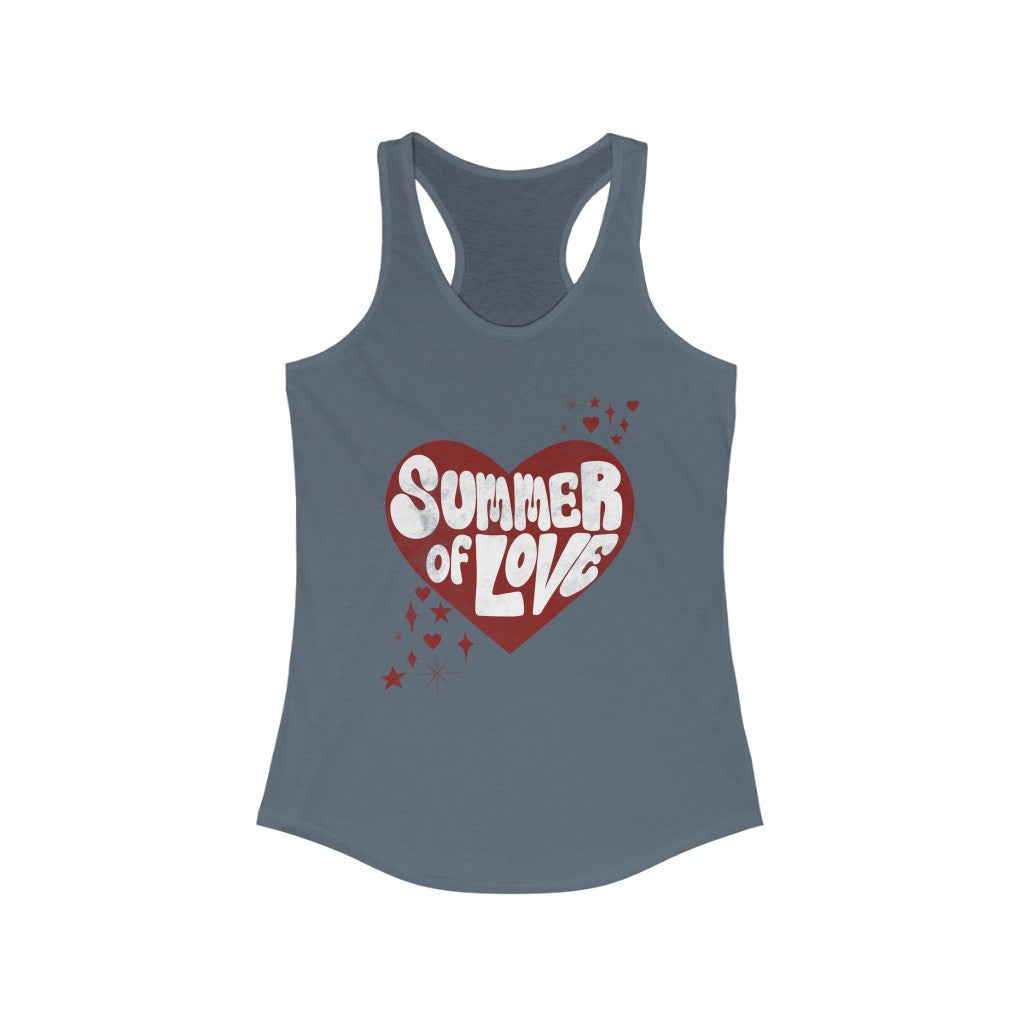 Summer of Love Women's Ideal Racerback Tank