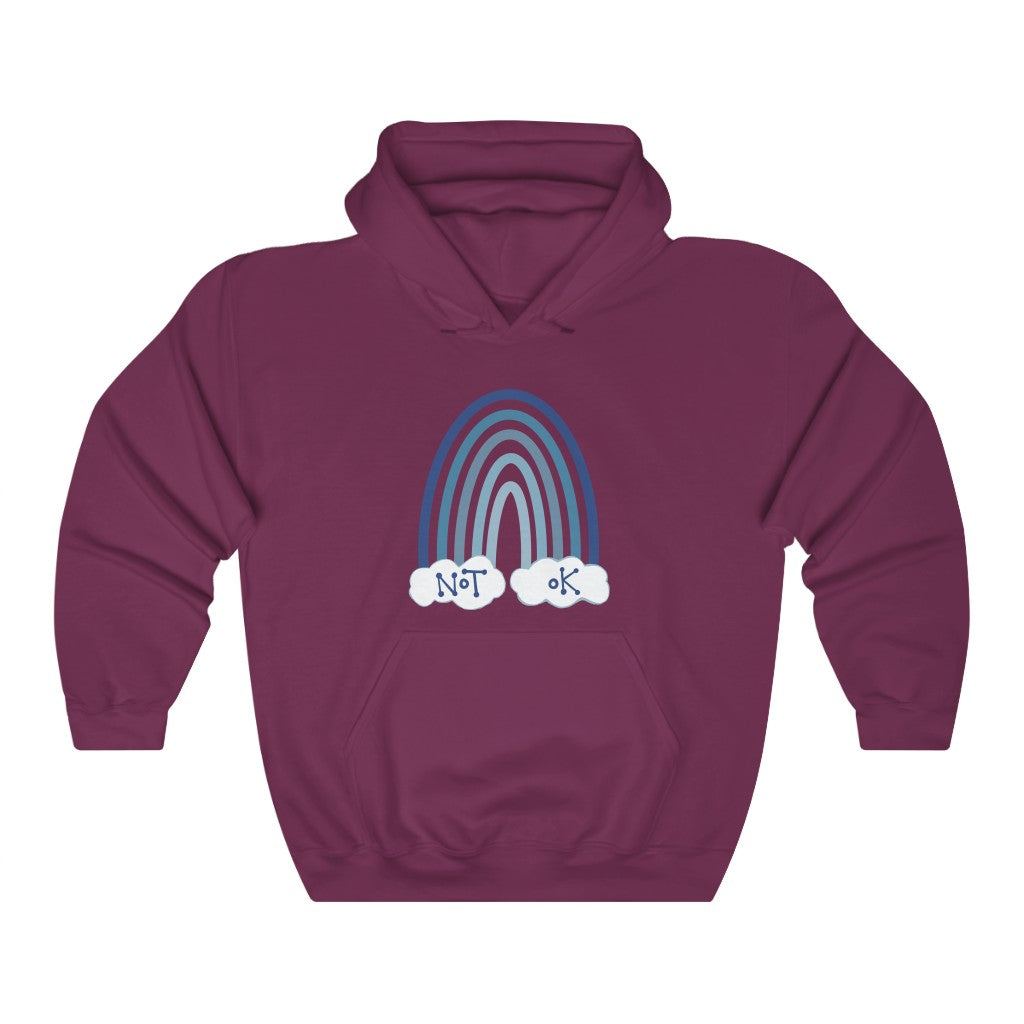 Not O.K. Unisex Heavy Blend™ Hooded Sweatshirt