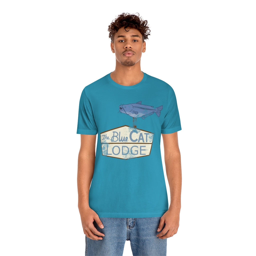 The Blue Cat Lounge Ozarks Unisex Jersey Short Sleeve Tee