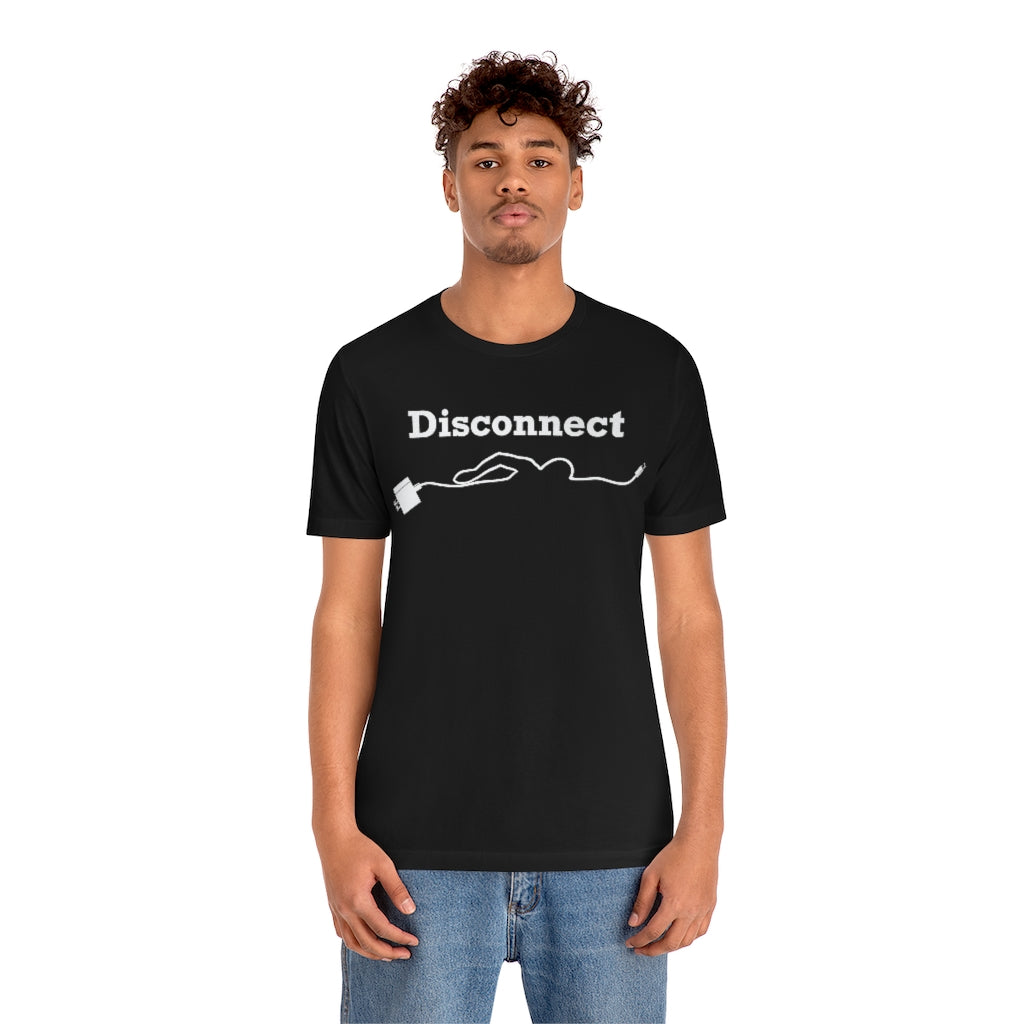 Disconnect Swimmer Unisex Jersey Short Sleeve Tee