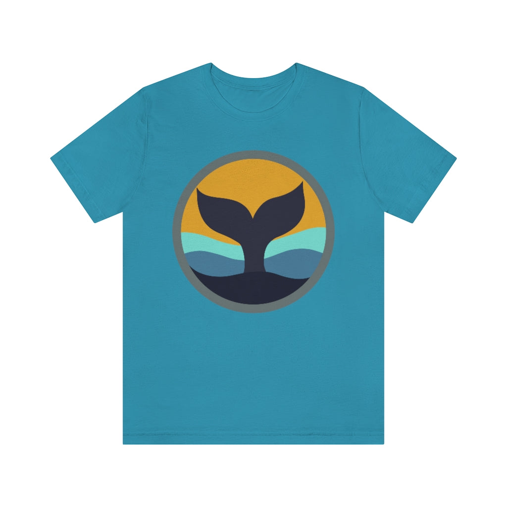 Whale Tail Unisex Jersey Short Sleeve Tee