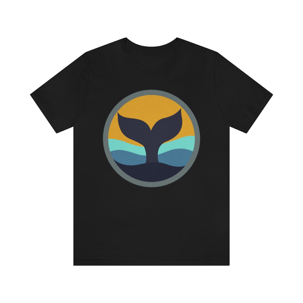 Whale Tail Unisex Jersey Short Sleeve Tee