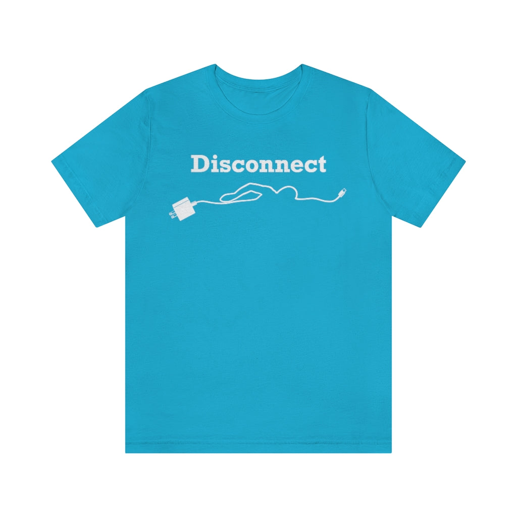 Disconnect Swimmer Unisex Jersey Short Sleeve Tee