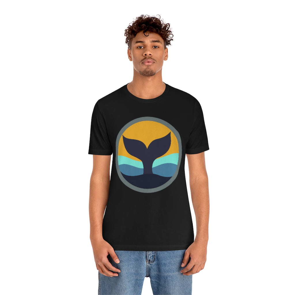 Whale Tail Unisex Jersey Short Sleeve Tee