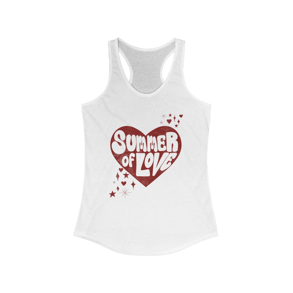 Summer of Love Women's Ideal Racerback Tank