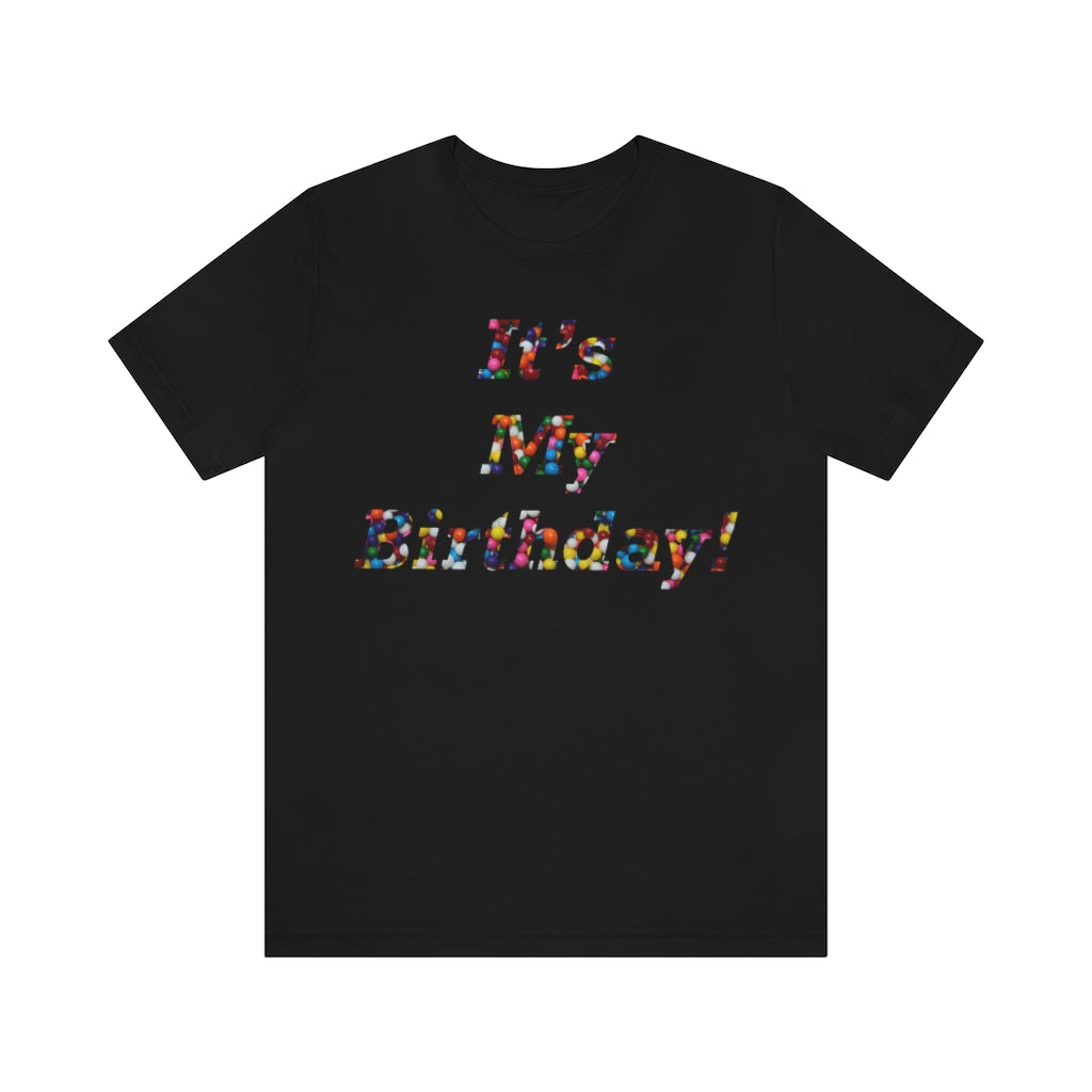 It’s My Birthday! Sprinkles Unisex Jersey Short