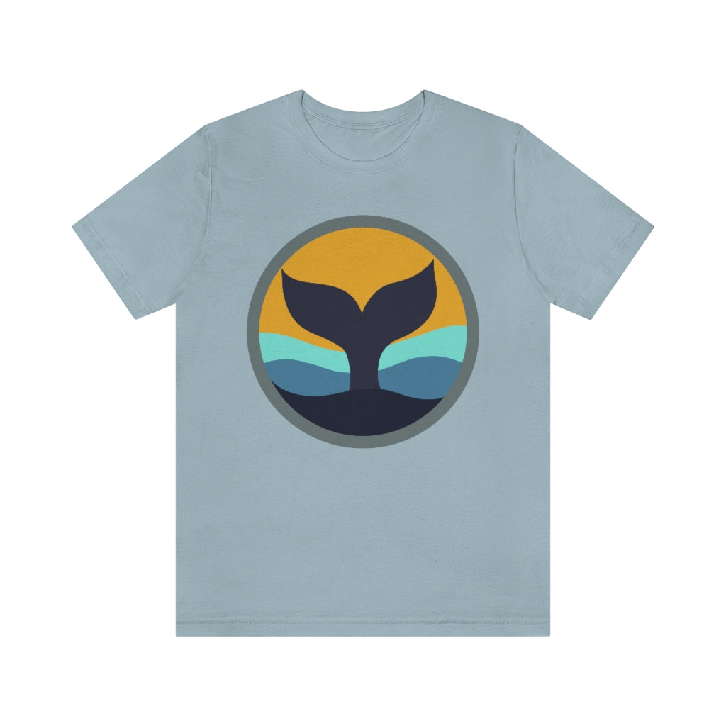 Whale Tail Unisex Jersey Short Sleeve Tee