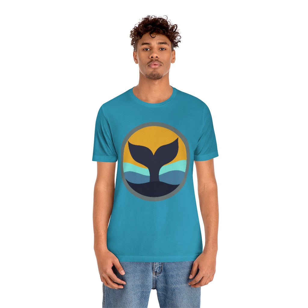 Whale Tail Unisex Jersey Short Sleeve Tee
