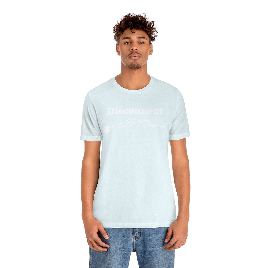 Disconnect Swimmer Unisex Jersey Short Sleeve Tee