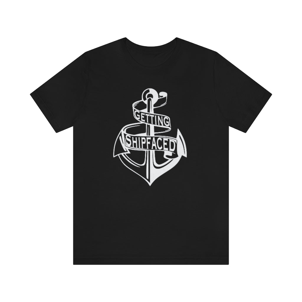 Getting Shipfaced Cruise Boat Drinking Party Unisex Jersey Short Sleeve Tee