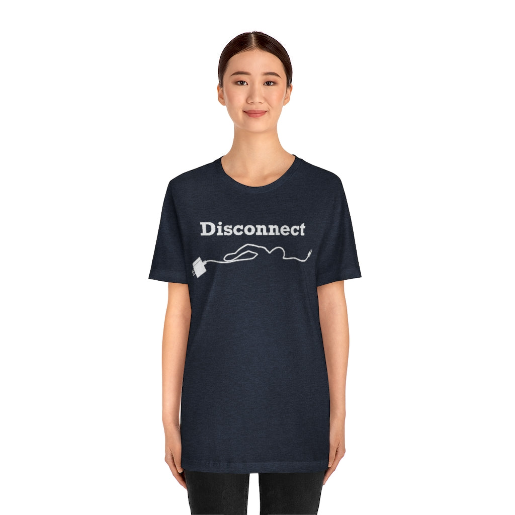 Disconnect Swimmer Unisex Jersey Short Sleeve Tee