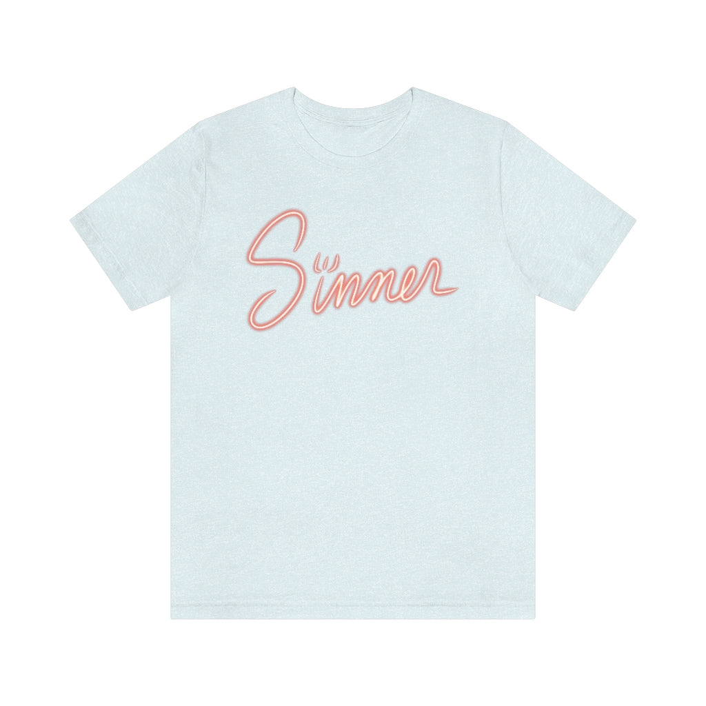 Sinner Unisex Jersey Short Sleeve Tee