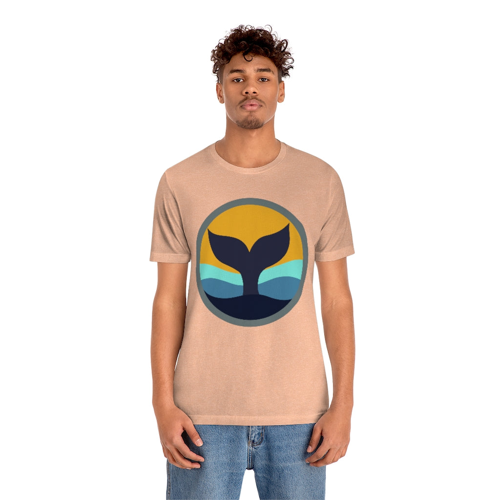 Whale Tail Unisex Jersey Short Sleeve Tee