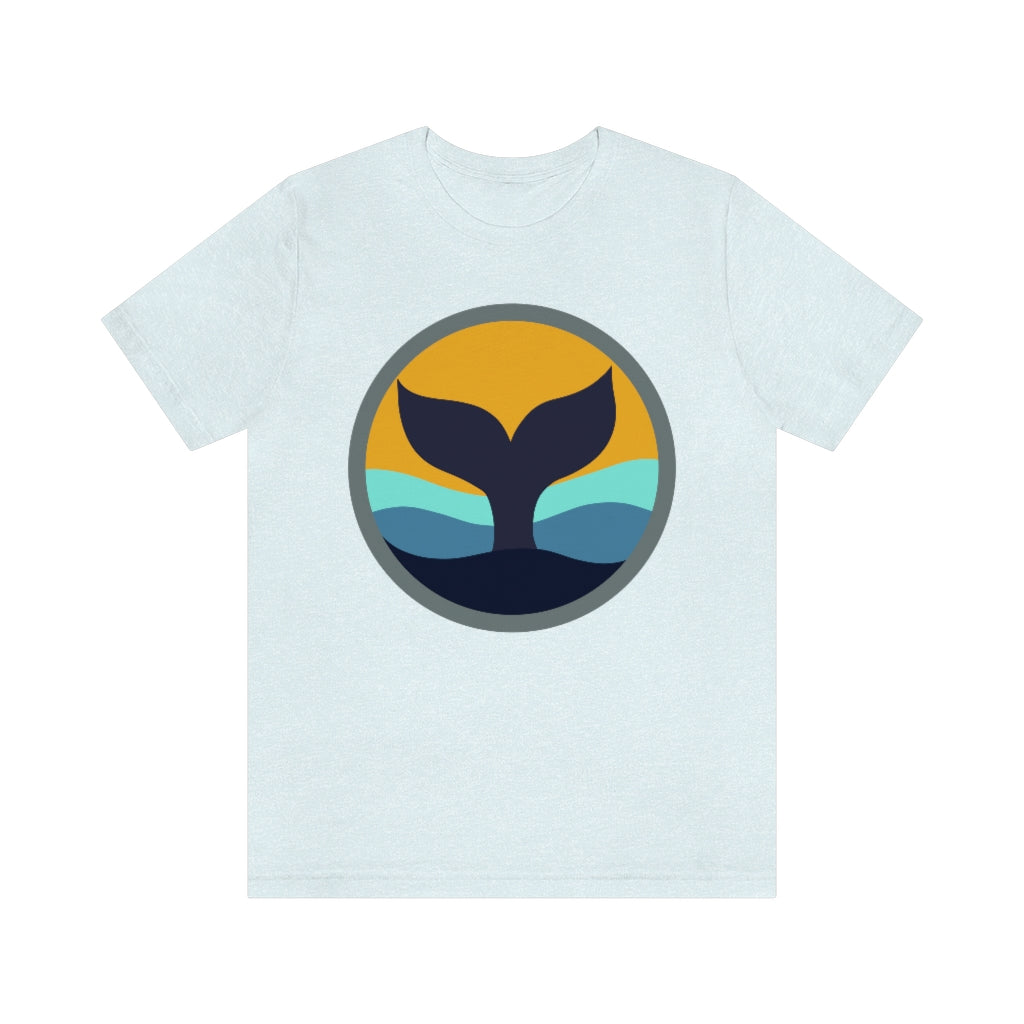 Whale Tail Unisex Jersey Short Sleeve Tee