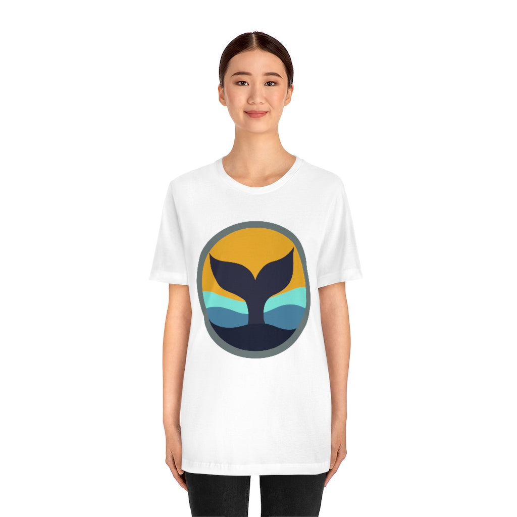 Whale Tail Unisex Jersey Short Sleeve Tee