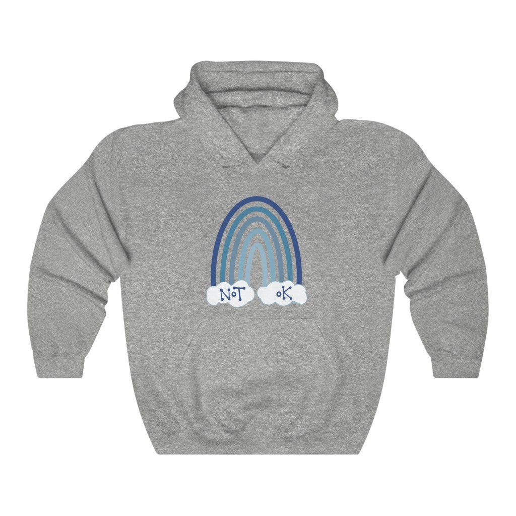 Not O.K. Unisex Heavy Blend™ Hooded Sweatshirt