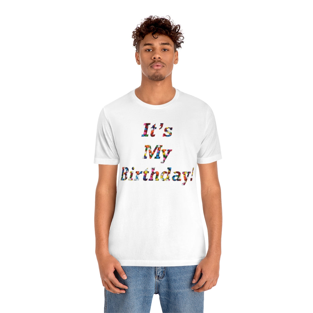 It’s My Birthday! Sprinkles Unisex Jersey Short