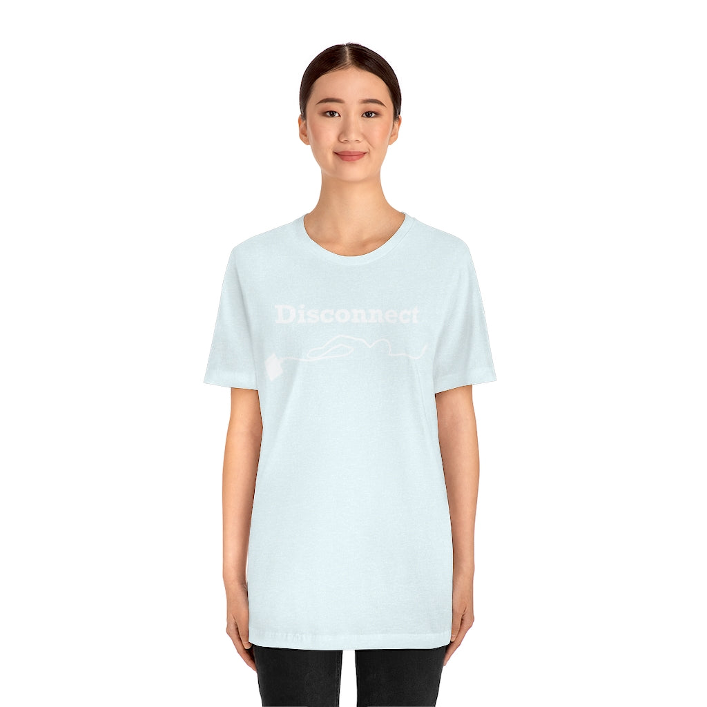 Disconnect Swimmer Unisex Jersey Short Sleeve Tee