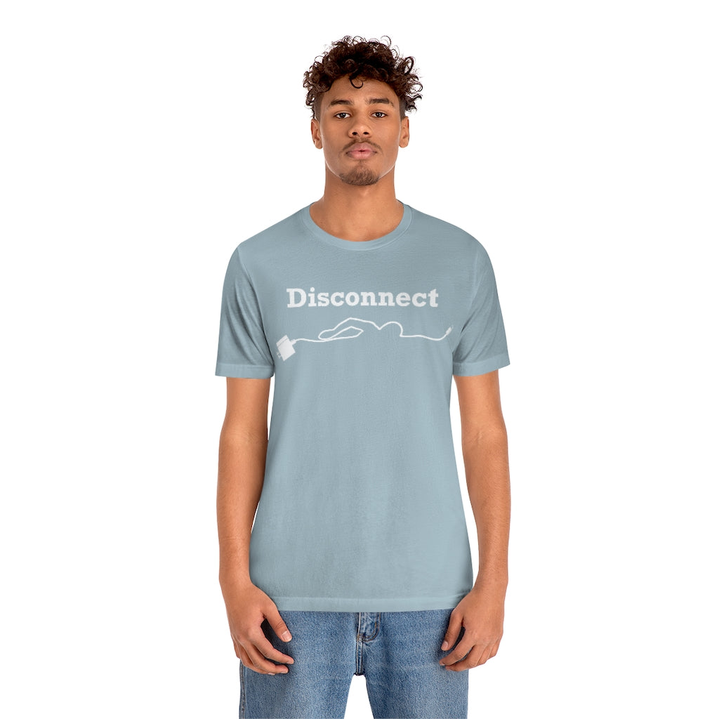 Disconnect Swimmer Unisex Jersey Short Sleeve Tee