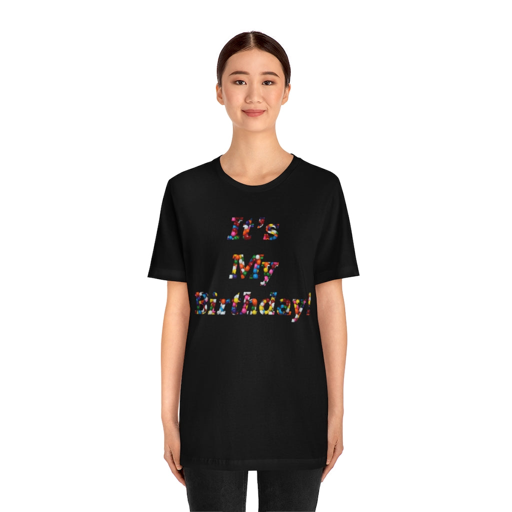 It’s My Birthday! Sprinkles Unisex Jersey Short