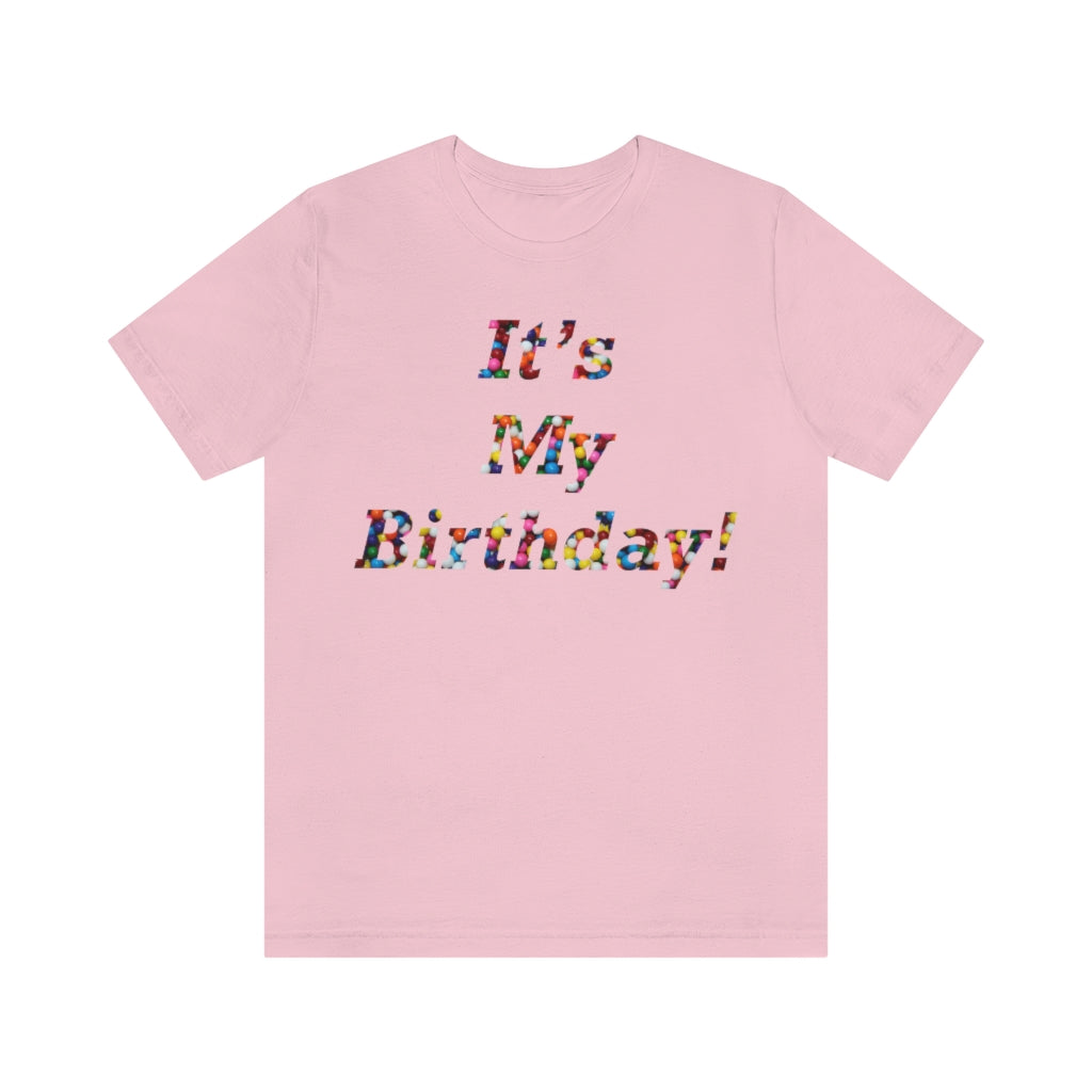 It’s My Birthday! Sprinkles Unisex Jersey Short