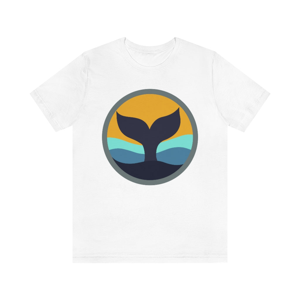 Whale Tail Unisex Jersey Short Sleeve Tee