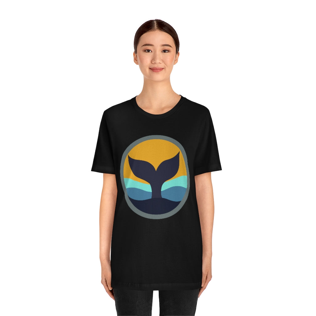 Whale Tail Unisex Jersey Short Sleeve Tee