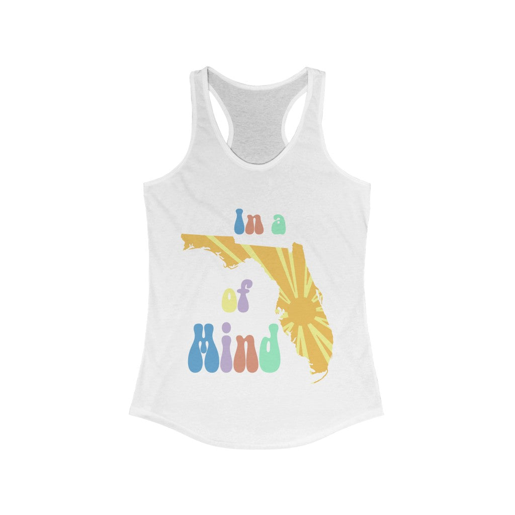 In A Sunshine State Of Mind Women's Ideal Racerback Tank