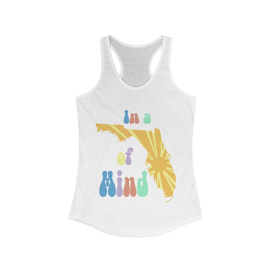 In A Sunshine State Of Mind Women's Ideal Racerback Tank
