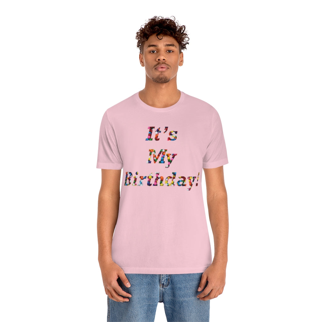 It’s My Birthday! Sprinkles Unisex Jersey Short